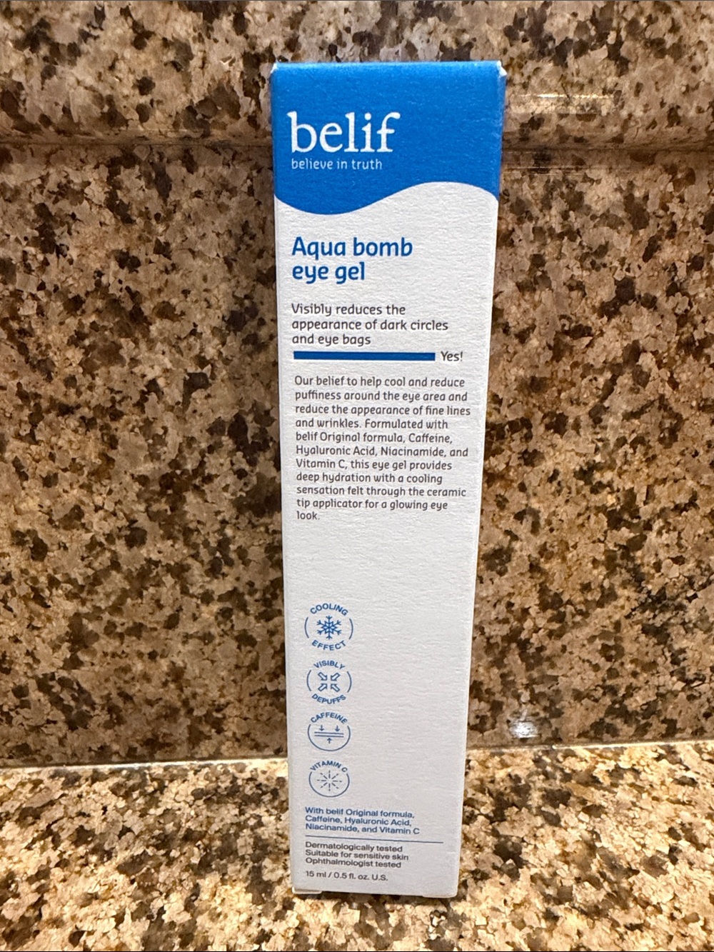 belif Aqua Bomb Eye Gel - new unopned